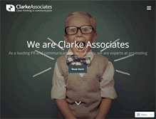 Tablet Screenshot of clarke-associates.co.uk